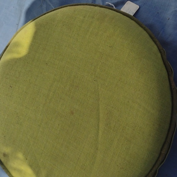 Floral Embroidered Decorative Pillow Crevel Pansies 1950's - Picture 2 of 2